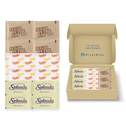 Assorted Sugar & Sweetener Packets Good For Traveling,Everyday,Restaurant, 350pc - Picture 5 of 10