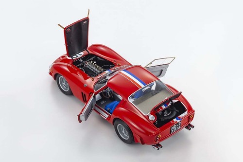 Kyosho Ferrari 250 GTO #19 - Noblet/Guichet - Le Mans Class 1962 1/18. 08438A - Imagen 13 de 13