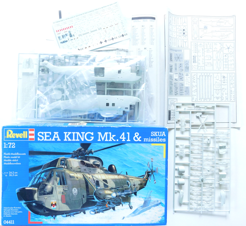 1/72 Revell 04411 - Sea King Mk.41 & SKUA Missiles - komplett
