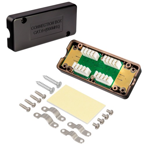 CAT.7 RJ45 Cat8 6a Netzwerkdose Stecker Keystone Verbinder LSA Anschluss BOX LAN - Afbeelding 115 van 123