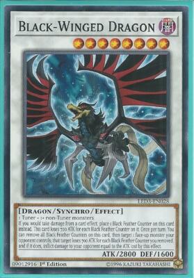 Yugioh - Black-Winged Dragon - 1st Edition Card | eBay