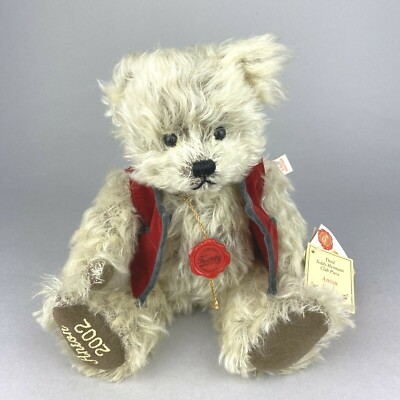Hermann Teddy Original Mohairbär ''''Anton'''' Dritter Teddy-Hermann Schlägerstück - 2002