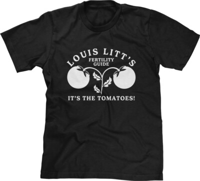 Louis Litt's Fertility Guide Quotes Suits Lawyer NYC Legal Drama Funny Mens Tee