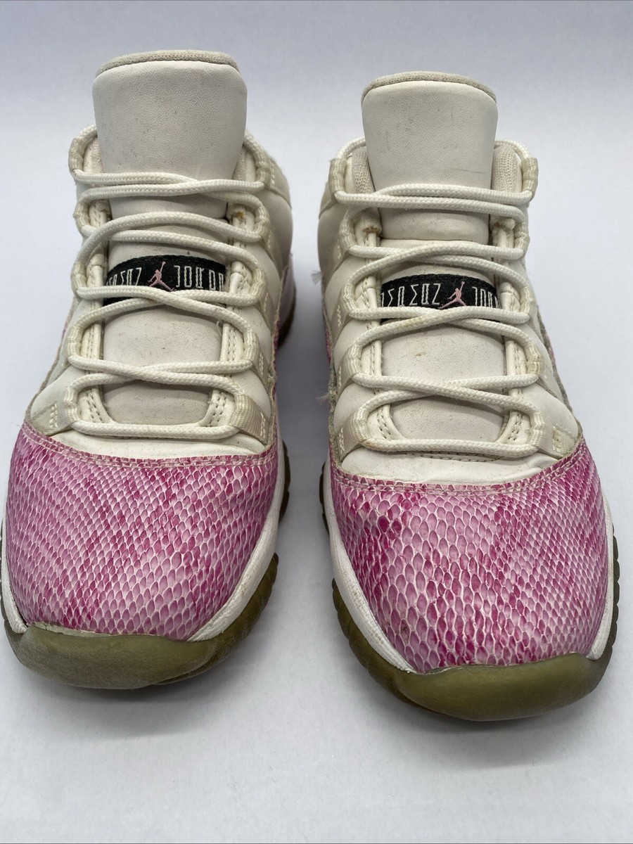 ローズ Air Jordan 11 Retro Low Pink Snakeskin (2019) (W) - AH7860-106