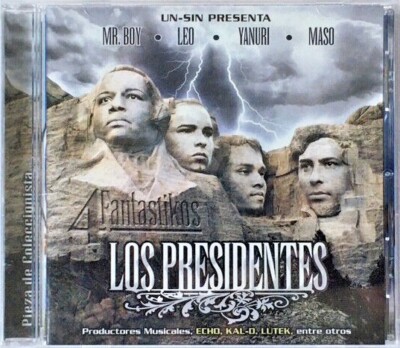 Masso Los 4 Fantasticos Los Presidentes Brand New Spanish CD Christian Music