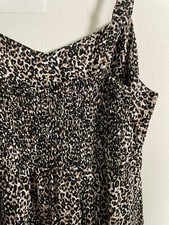 Old Navy, Sundress M 6-8, Adjustable Strap, Animal Print, Pre-owned
