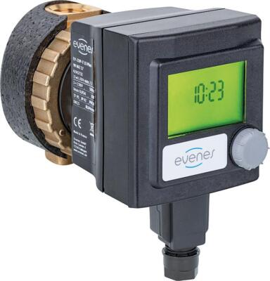 Evenes Zirkulationspumpe EV ZUP-T 15 Plus 1/2'' mit Temperatur/Tagesprogramm