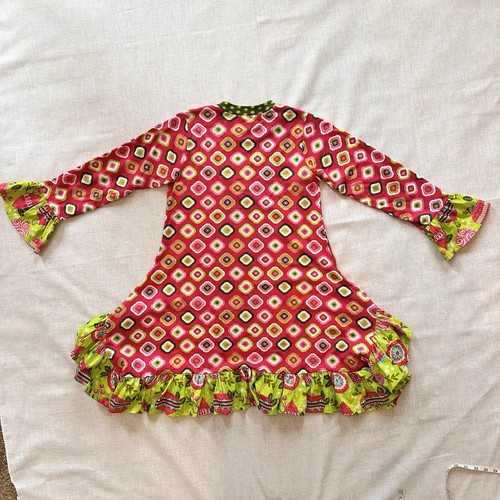 Jelly the Pug Girls RARE Ruffled Jelly BellsCollection Dress Ruffle Sz 14 - Picture 17 of 17