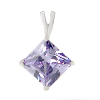 2 ct. Alexandrite Solitaire Pendant Necklace in Sterling Silver