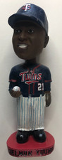 2009 Delmon Young Bobblehead Minnesota Twin Season Ticket Holder Red Base no box
