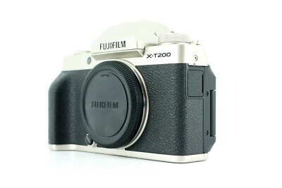 Fujifilm X-T200 24.2MP Mirrorless Camera - Dark Silver (XC Fujifilm X-T200 24.2MP Mirrorless Camera - Dark Silver (XC
