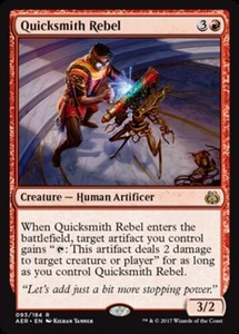 Quicksmith Rebel - Foil x1 - Aether Revolt - NM-Mint, English - Aether Revolt