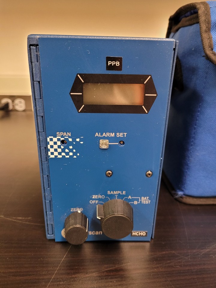Interscan Portable Gas Analyzer Monitor Formaldehyde HCHO, 1999ppb w ...