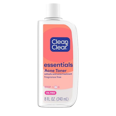 #ad Clean amp; Clear Essentials Oil Free Deep Cleaning Facial Astringent 8 Fl. Oz $9.99