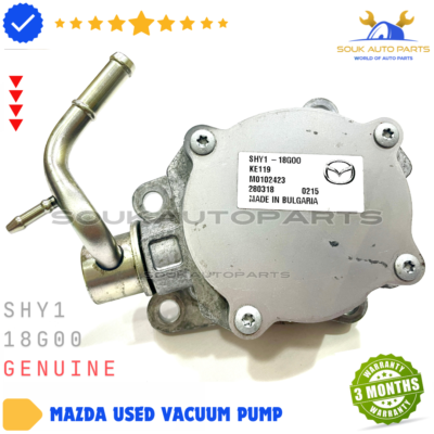 SHY1-18G00 MAZDA BRAKE VACUUM PUMP SH01 SHY1 FOR MAZDA 3 6 CX-5 CX