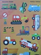 Very Trendy! Scratch & Sniff Stickers! Banana Scent! Awesome Scent! Smells great