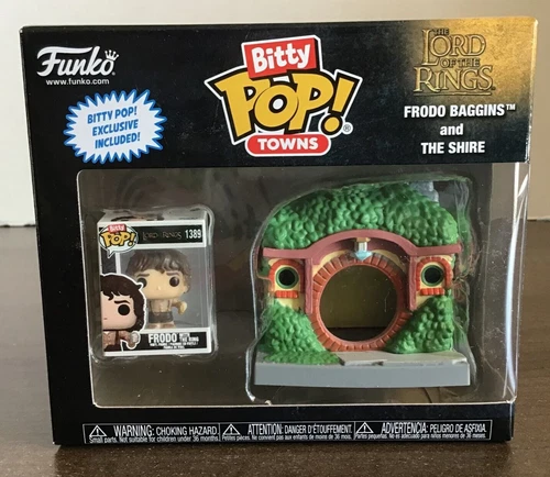 The Lord of the Rings Frodo Baggins and The Shire Funko Bitty Pop! Town