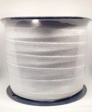 Polytape for Electric Fencing (White - 1 1/2" x 600') Multipack of 2