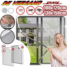 Fliegengitter Magnetrahmen Insektenschutz Fenster ohne Bohren Magnet 130x150 cm