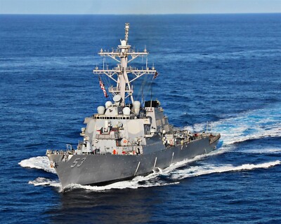 USS JOHN PAUL JONES DDG-53 SHIP GLOSSY POSTER PICTURE PHOTO PRINT BANNER 10499