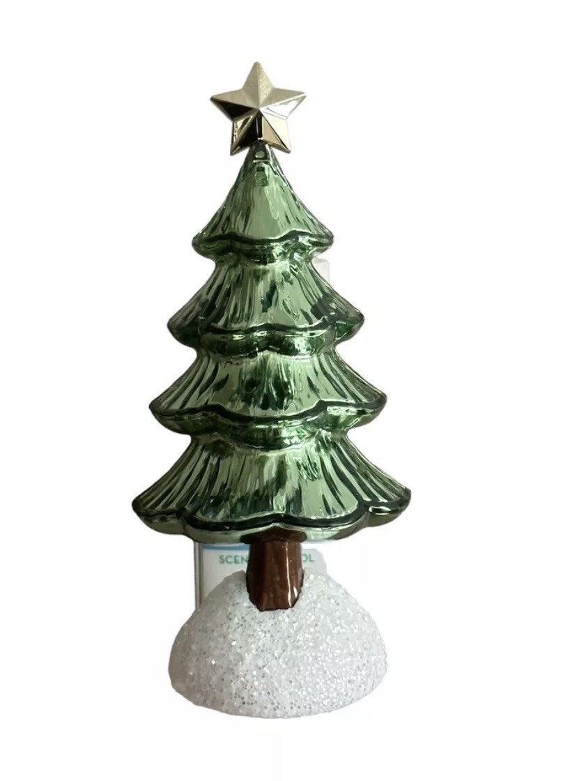 Bath & Body Works Christmas Tree LED Wallflower Plug with Scent Control-image