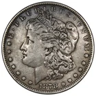 1878 8TF Morgan Dollar VF VERY FINE Cleaned KEY DATE $1 A1224