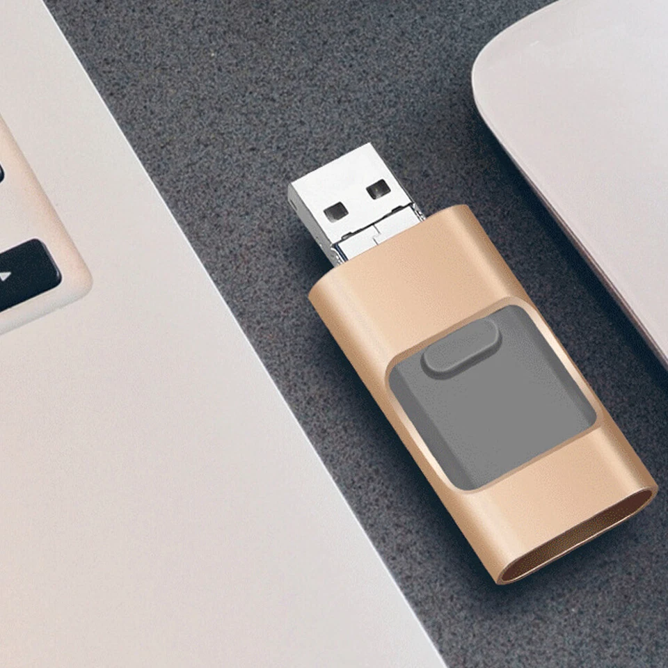 For iPhone iPad U Disk USB Flash Drive Memory Stick Storage 256/512GB 1TB 2TB - Image 3 of 4