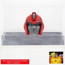in stock! For Kingdom Rodimus Prime Head Upgrade Kit ACHAI STUDIO ABS Casting