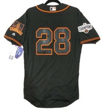 MAJESTIC AUTHENTIC 60 4XL, SAN FRANCISCO GIANTS, BUSTER POSEY, FLEX BASE Jersey