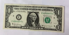 BIRTHDAY/ANNIVERSARY $1.00 CURRENCY NOTE 04-02-1977 Or 04-20-1977