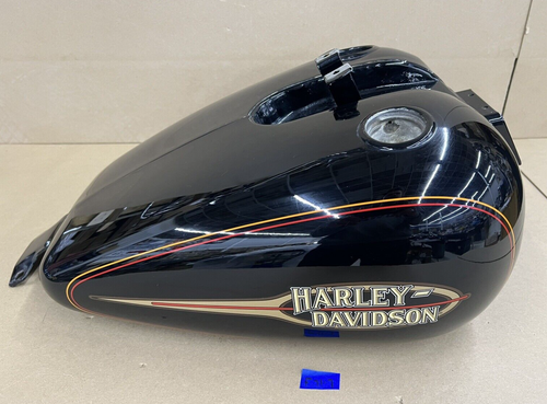 1992 OEM Harley-Davidson FXR FXRS Low Rider Gas Tank Black - Picture 2 of 15