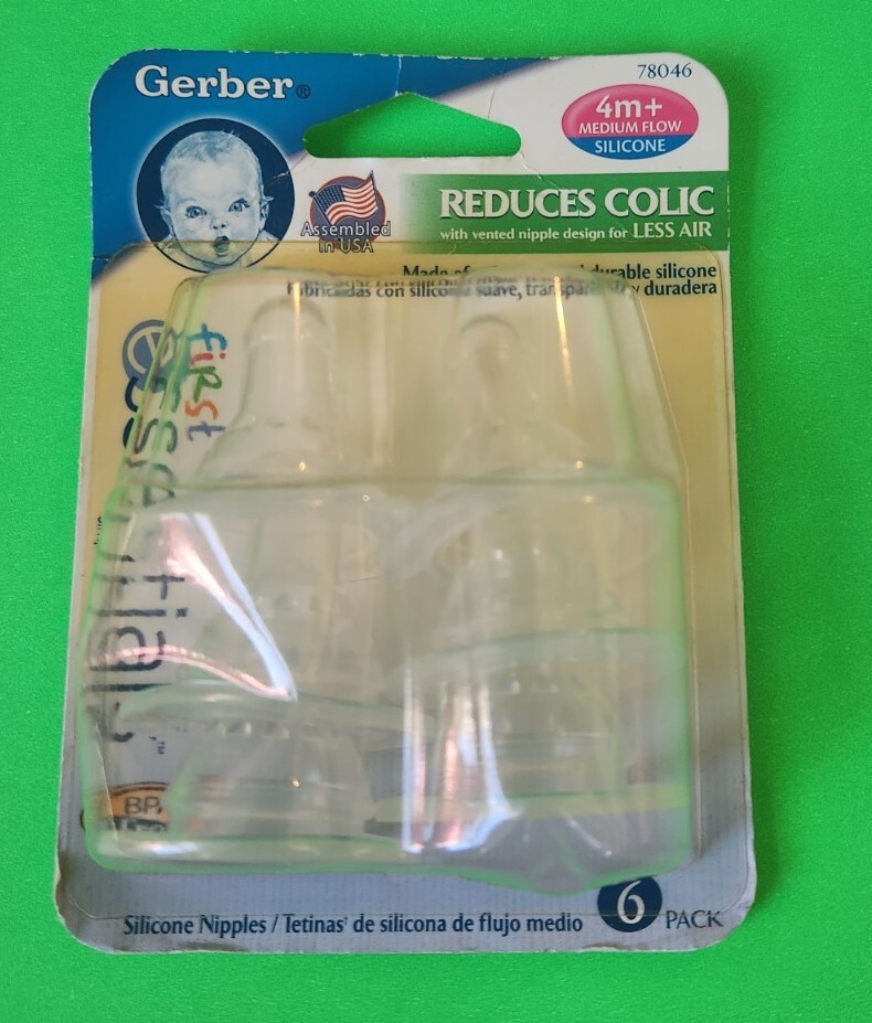 First Essentials Nuk Medium Flow Bottles NUK Gerber First