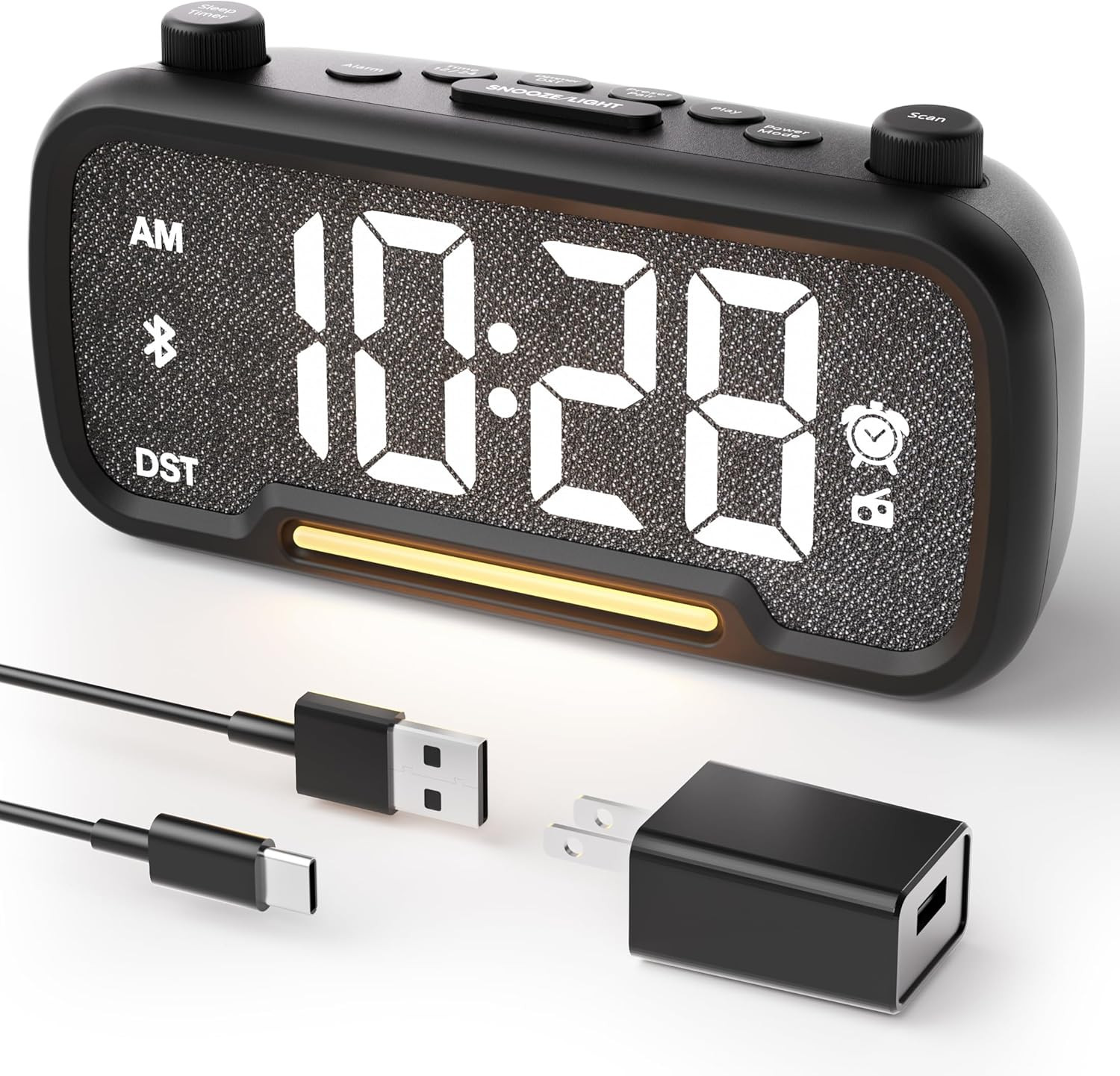 Radio With Bluetooth Speaker, Fm Radio, High Fidelity Sound,