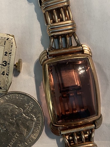 Vintage pierce 10k rgp 17 jewels (selling As Is) - Picture 4 of 12