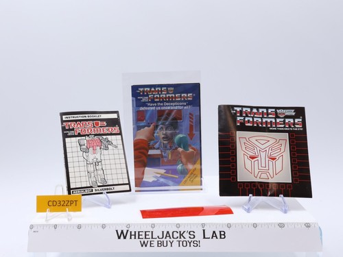 Silverbolt W/ BOX & BUBBLE 100% Complete 1986 G1 Transformers Hasbro Vintage - Picture 7 of 13