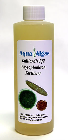 AQUA ALGAE CONCENTRATED Guillard's F/2 Phytoplankton Fertilizer Nannochloropsis Tetra 8oz