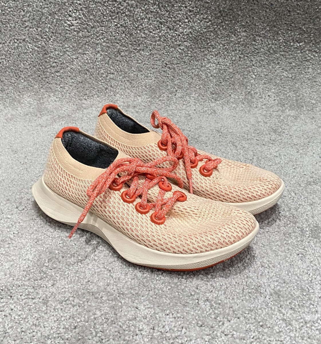 allbirds Tree Dasher in flame / light red. Men’s 8 or women’s 9 to 9.5 New Allbirds Tree Dasher 2 Review | Testing Allbirds Performance  main image 4