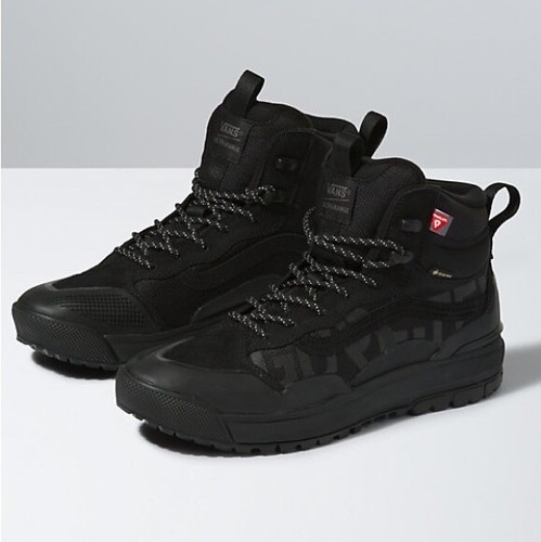 new men's 7.5/wmns 9 Vans UltraRange EXO HI Gore-Tex MTE-2 Triple Black blackout - 第 1/5 張圖片