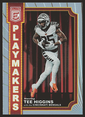 2023 Donruss Elite #PM-1 Tee Higgins Playmakers