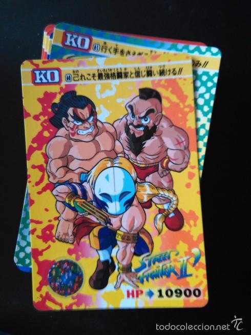 STREET FIGHTER II CARD CARDDASS bandai capcom 1992 n 60 | eBay