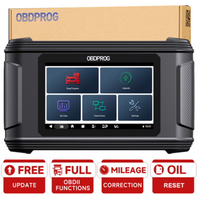 OBDPROG M500 Mileage Adjustment Oil Reset Odometer Correction Tool OBD2 Scanner