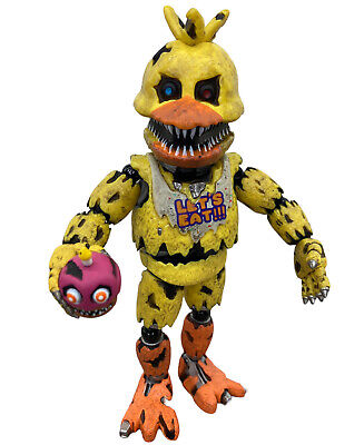 SEP168625 - FIVE NIGHTS AT FREDDYS NIGHTMARE CHICA 5IN ACTION FIGURE -  Previews World