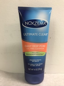 noxzema ultimate clear daily deep pore cleanser