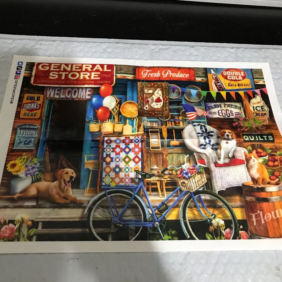 CEACO PUZZLES Tom Wood The General Store 1000 pieces - Image 3 of 4
