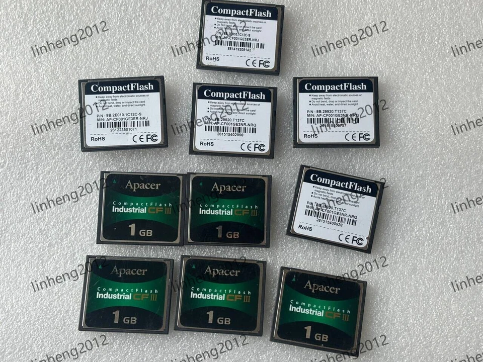 10PCS  Apacer  1GB  Industrial Grade   CFIII  1GB CF card - Image 2 of 2