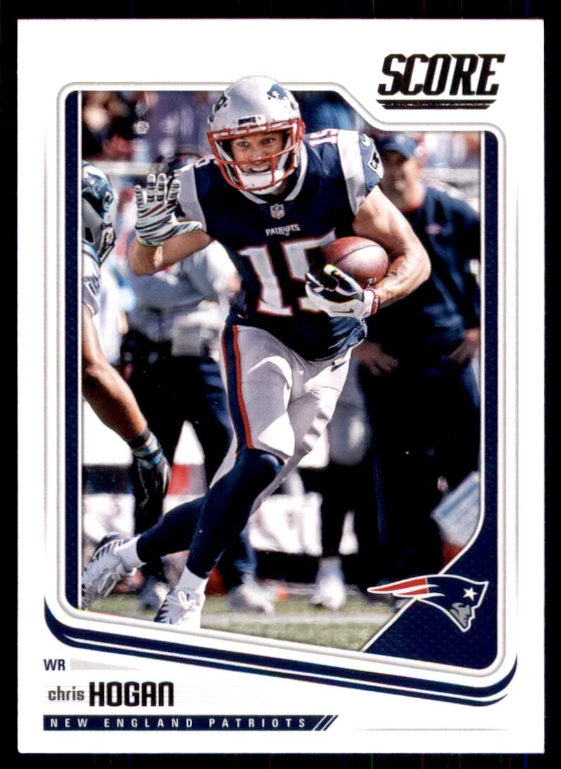 2018 Score Chris Hogan New England Patriots 209 eBay