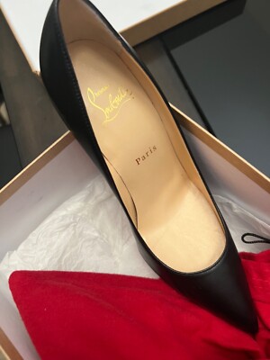 ChristianLouboutin kate85ルブタン37.5美品　ほぼ新品 Christian Louboutin Kate 85. Patent Black. 37.5 | eBay