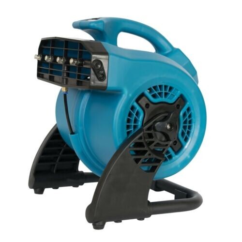 XPOWER FM-48 Blue Portable Outdoor Mist Cooling Fan 3 Speeds （Damaged Package）