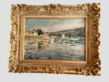 SIGNED ABEL LAUVREY ORIGINAL POST-IMPRESSIONIST OIL ON CANVAS