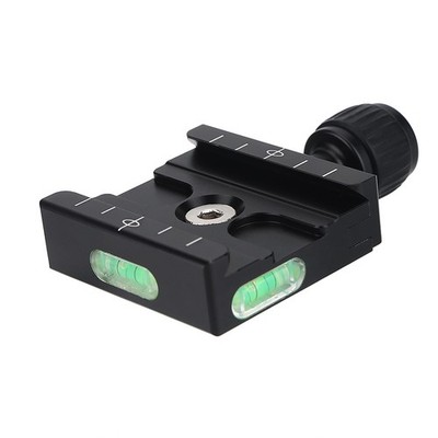 Metal Clamp Quick Release Plate For RRS BENRO Tripod Ball Head LJ SET